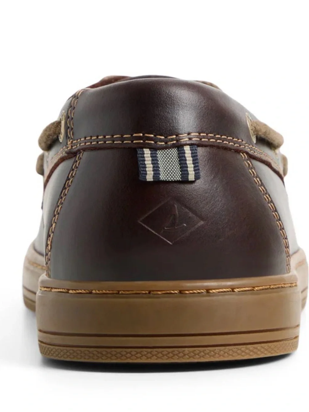 NEW Sperry Men’s Amaretto Brown Leather loafer Como Boat Shoes Sz 11